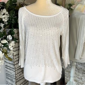 INC Sparkle Long Sleeve T-shirt